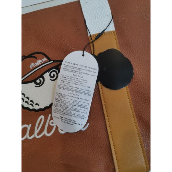 Malbon Waterproof Duffel Bag for Travel, Golf, and Gym Sports Gear - Picture 3 of 4